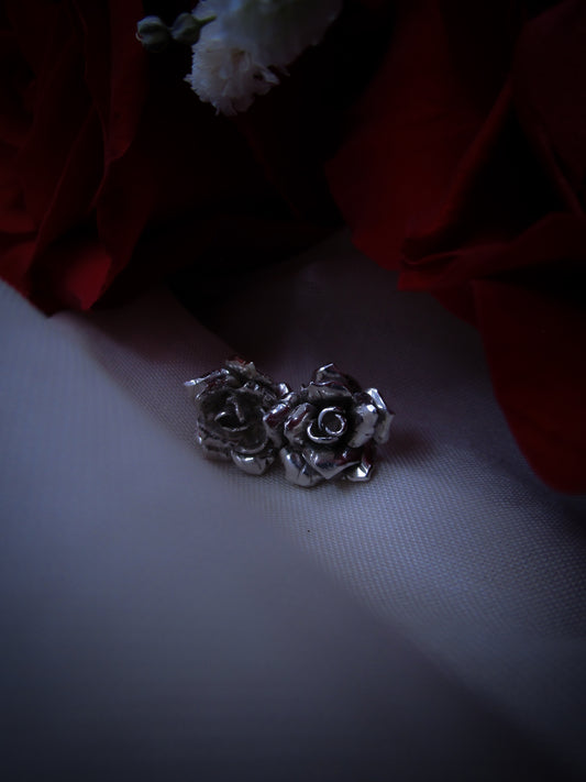 Orecchini a perno “La vie en Rose”